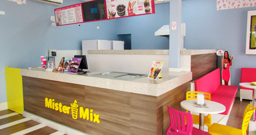 Loja de Milk Shake - Franquia Mr Mix Milk Shake