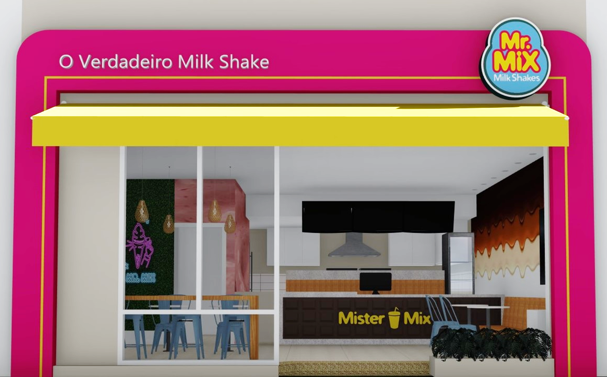 Franquia de Milk Shake no Brasil Mr Mix Milk Shakes