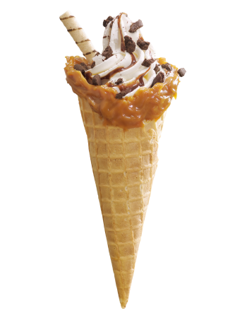 Sorvete Cascão Trufado de Torta Doce de Leite - Mr Mix Sorvetes