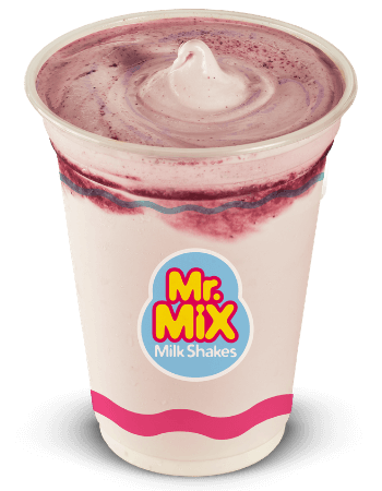 Milk Shake Tradicional de Iogurte com Amora - Mr Mix