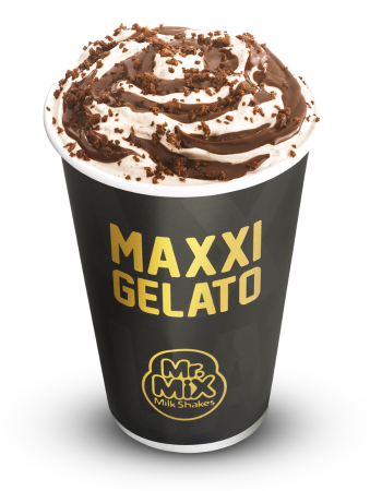 Maxxi Gelato de Creme de Avelã com Ovomaltine® - Mr Mix