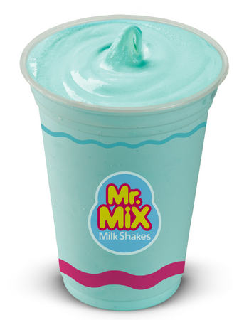 Milk Shake Tradicional de Céu Azul - Mr Mix Sorvetes