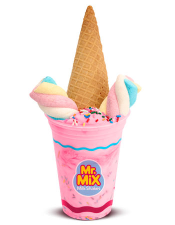 Milk Shake Premium de Shake Unicórnio Chiclete - Mr Mix