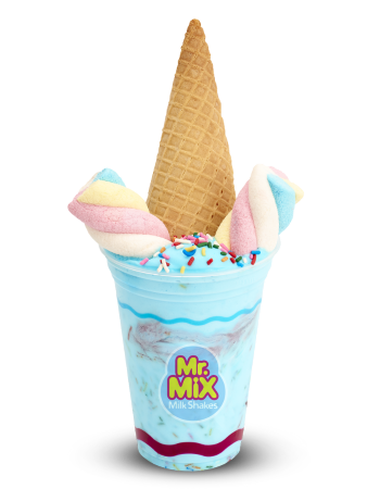 Milk Shake Premium de Shake Unicórnio Céu Azul - Mr Mix Milk Shake