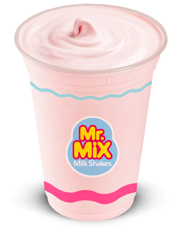 Milk Shake de Morango - Mr Mix