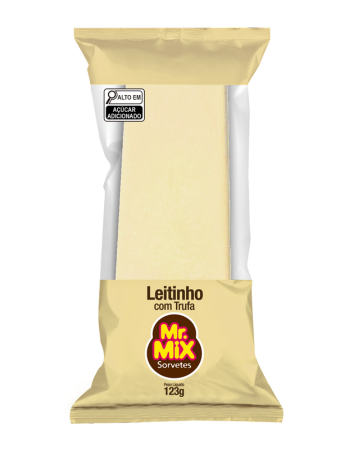 Paleta de Sorvete Leitinho Trufado - Mr Mix