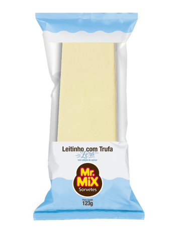 Paleta de Sorvete Paleta Leitinho Trufado Zero - Mr Mix Sorvetes
