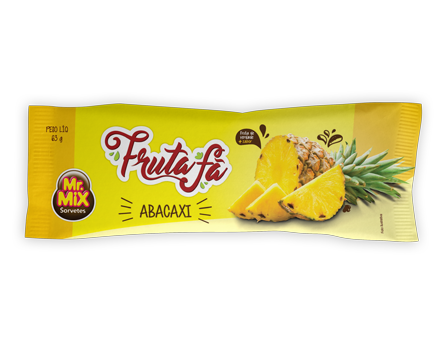 Picolé de Abacaxi - Mr Mix Sorvetes