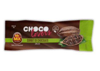 Picolé Choco Lovers de Sorbet de Chocollate - Mr Mix Sorvetes