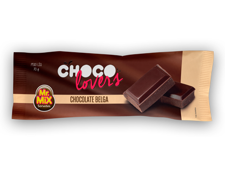 Picolé de Chocolate Belga - Mr Mix