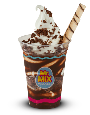 Mega Sundae de Chocolate com Ovomaltine® - Mr Mix Milk Shake