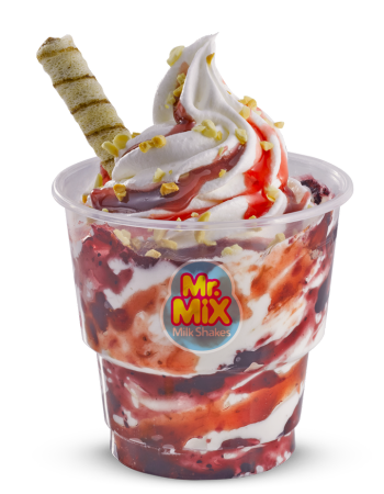 Sundae de Frutas vermelhas - Mr Mix
