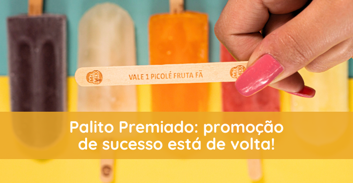 Palito Premiado: promoção de sucesso está de volta na Mr Mix Sorvetes