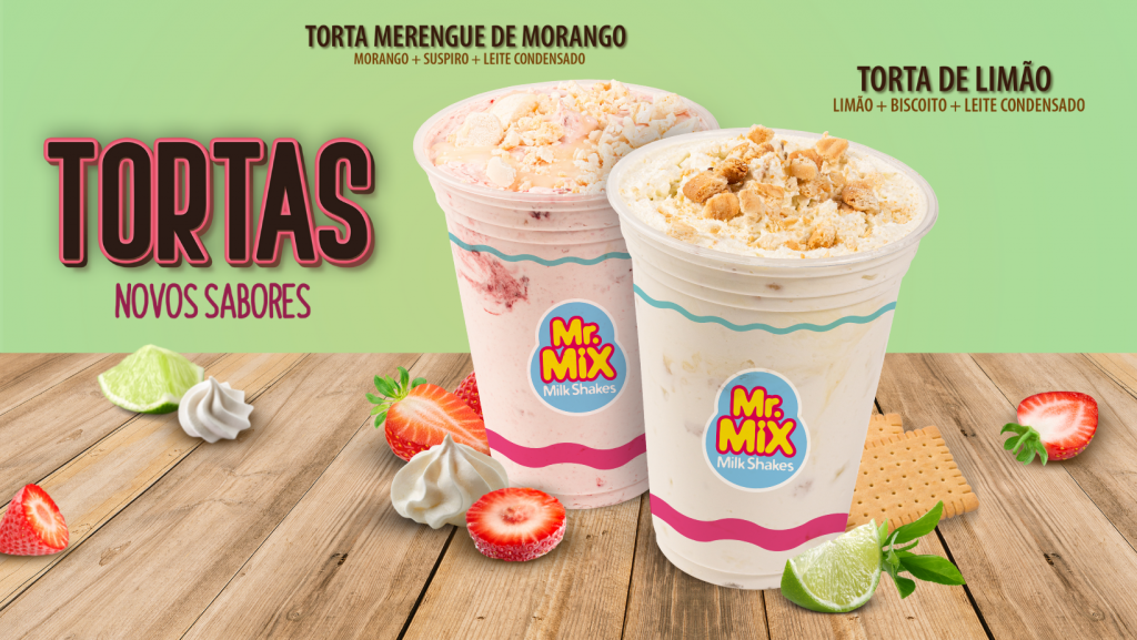 Milk Shake Tortas: Cupom de desconto em nova campanha Mr Mix