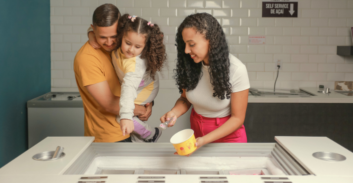 Sorveteria em Piracicaba com espaço kids e pista self-service