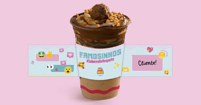 Milk Shakes Famosinhos Mr Mix