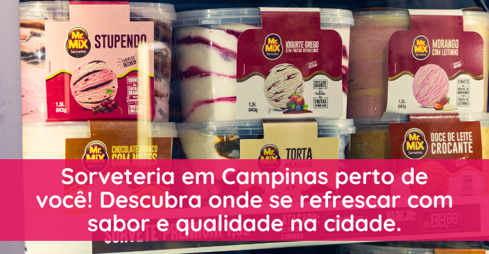 Sorveteria em Campinas perto de mim: saiba onde se refrescar com sabor e qualidade