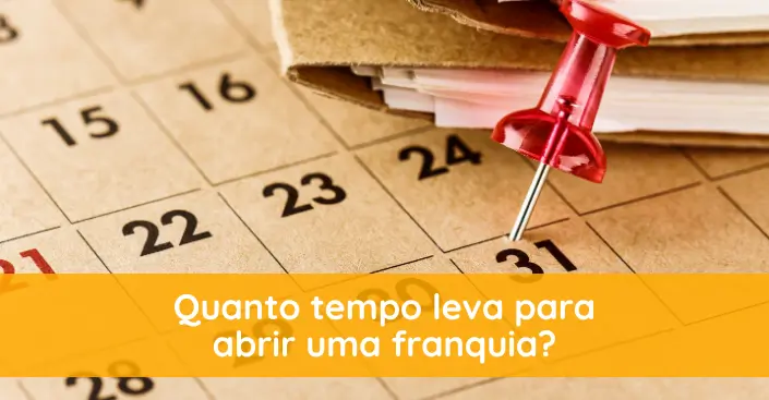 Quanto tempo leva para abrir uma franquia?